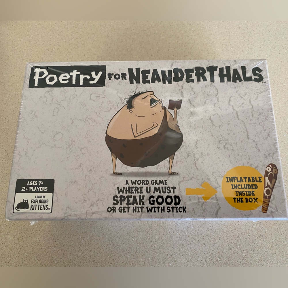 Poetry for Neanderthals Original Edition